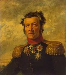 Portrait de Grigory Maximobich Berg, général russe